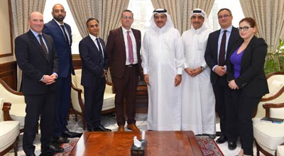 Meeting with HE the Minister of Municipality and Environment Mohamed bin Abdullah al-Rumaihi and birmingham city council delegation