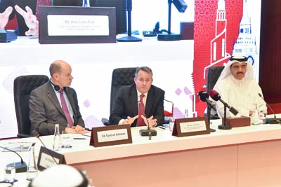 Special meeting between Qatari Businessmen and Representatives of the public sector Rc Hon. Liam Fox